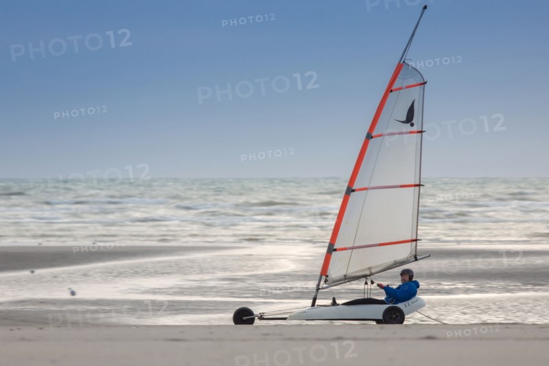 Le Touquet Paris Plage, sand yacht on the beach