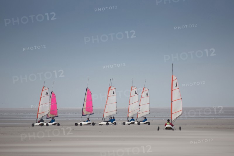 Le Touquet Paris Plage, sand yacht on the beach