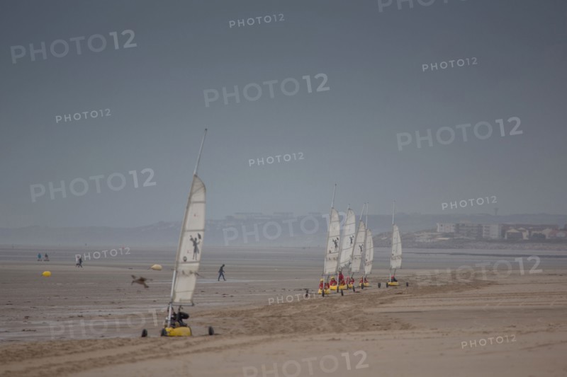 Le Touquet Paris Plage, sand yacht on the beach