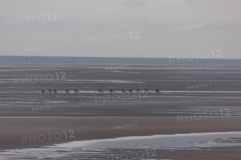 Le Touquet Paris Plage, riders on the beach