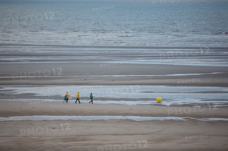 Le Touquet Paris Plage, riders on the beach
