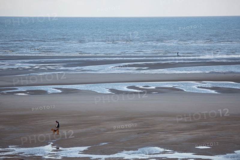 Le Touquet Paris Plage, the beach at low tide