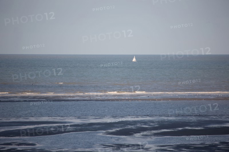 Le Touquet Paris Plage, la plage à marée basse
