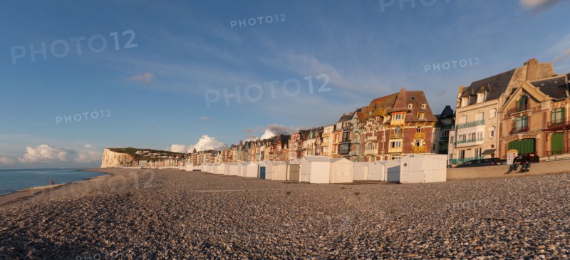 Mers les Bains, front de mer
