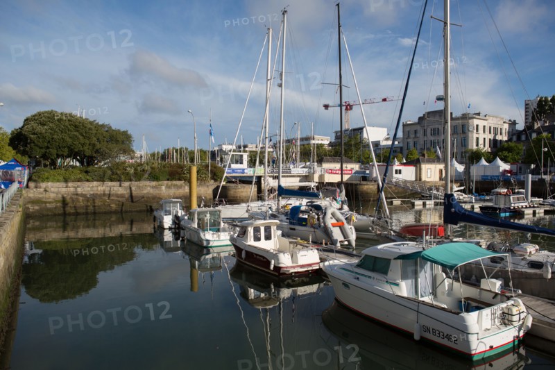 Lorient, port de plaisance pendant le Festival Interceltique