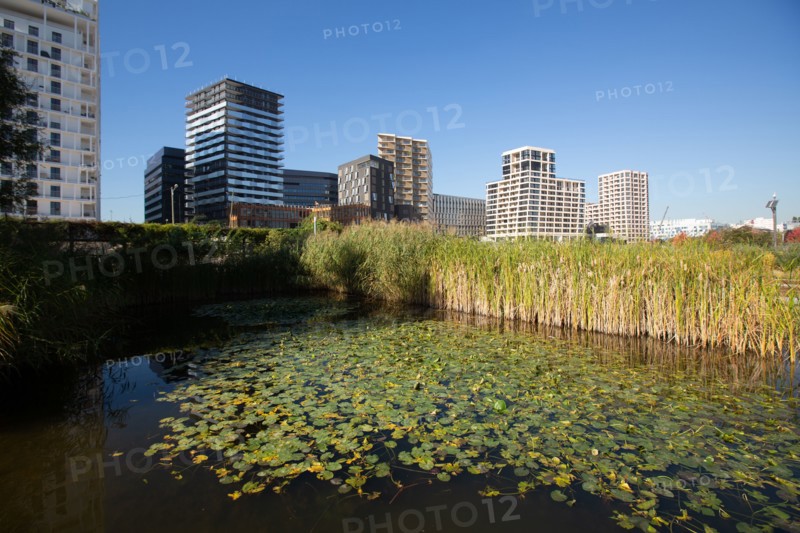 Paris, nouveau quartier des Batignolles