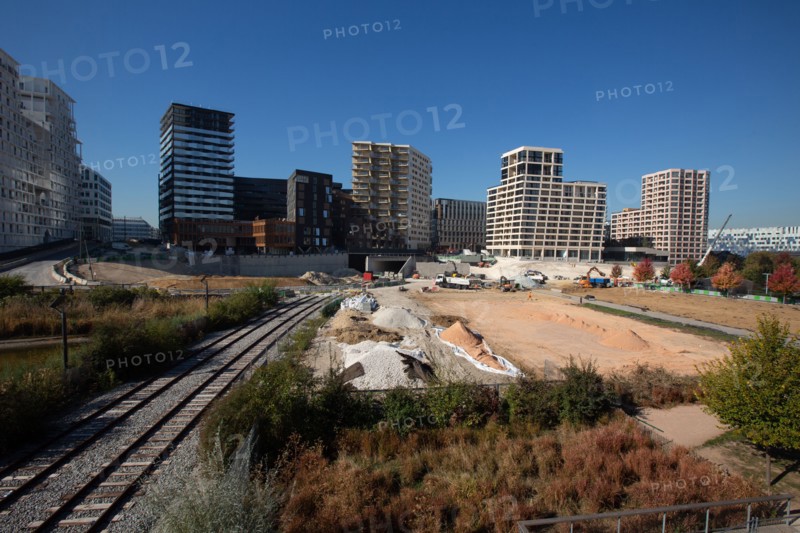 Paris, nouveau quartier des Batignolles