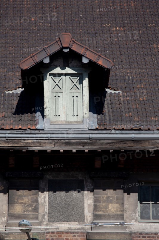 Paris, skylight, dormer dans le the Batignolles neighborhood