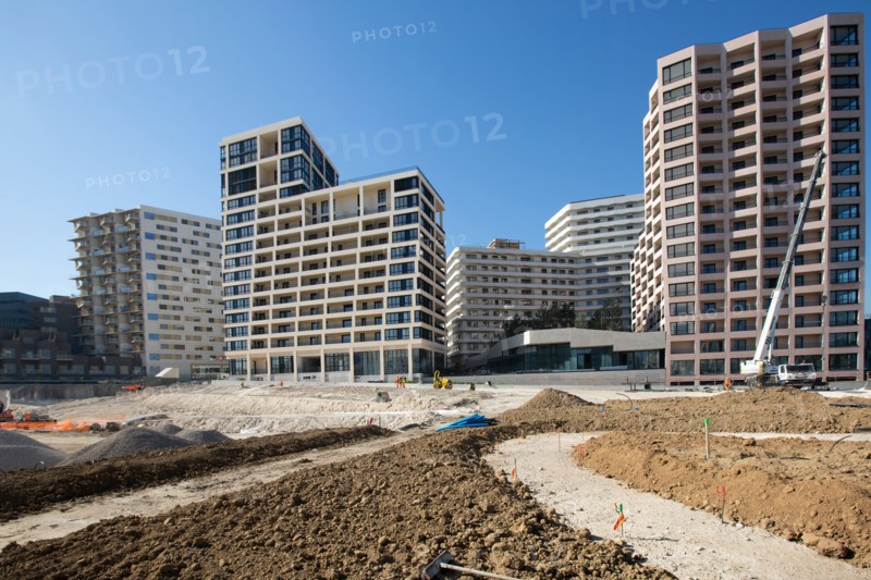 Paris, nouveau quartier des Batignolles