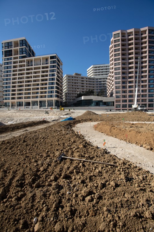 Paris, the new Batignolles neighborhood