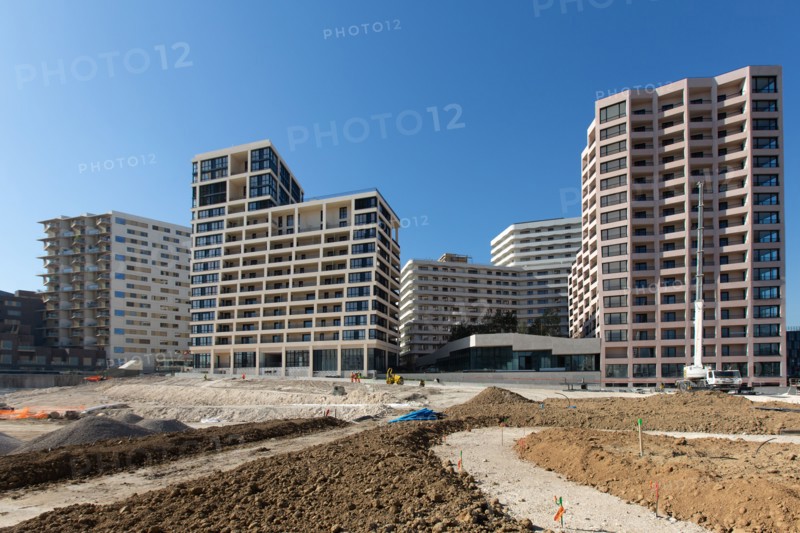 Paris, nouveau quartier des Batignolles