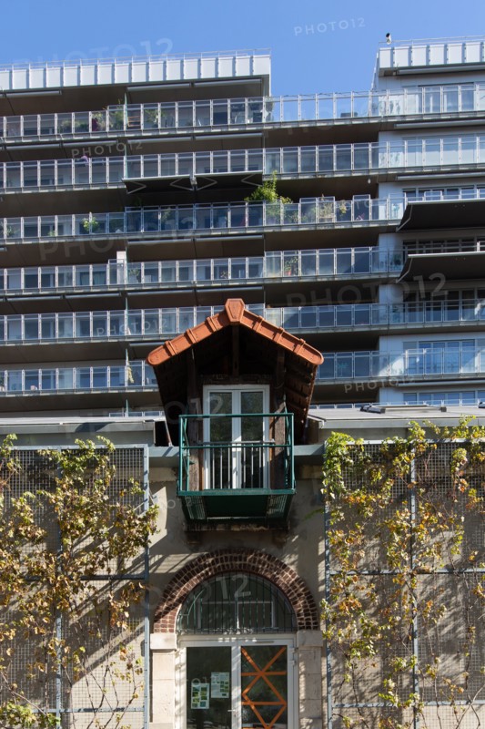 Paris, nouveau quartier des Batignolles