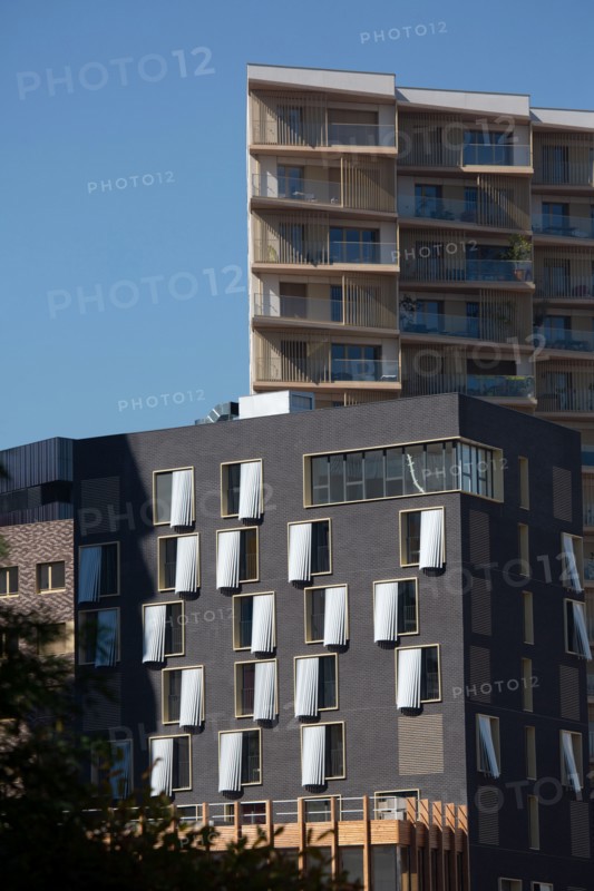 Paris, nouveau quartier des Batignolles