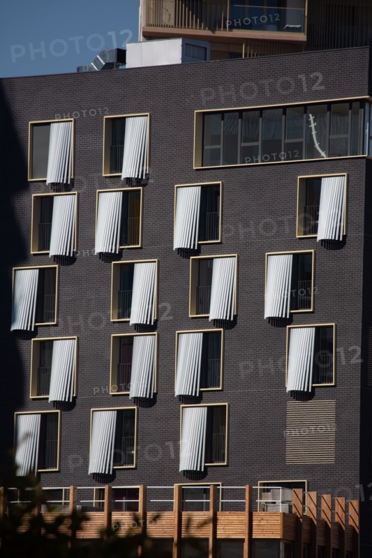 Paris, nouveau quartier des Batignolles