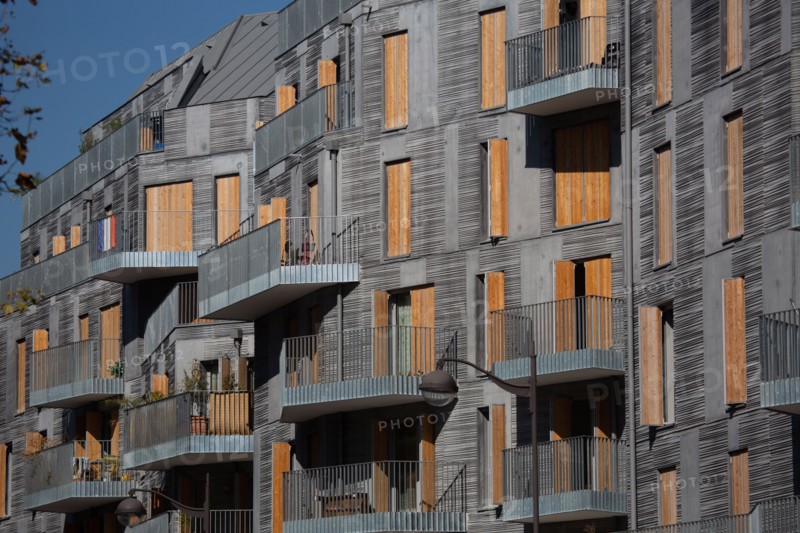Paris, nouveau quartier des Batignolles