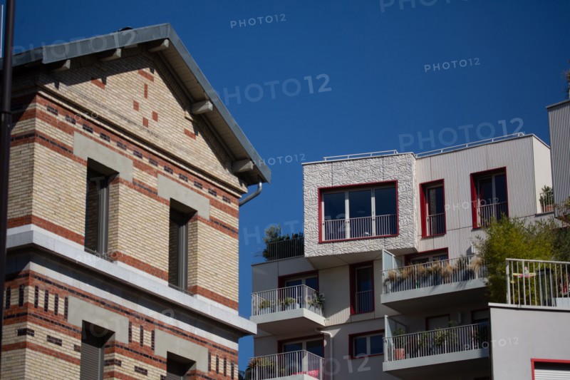 Paris, nouveau quartier des Batignolles