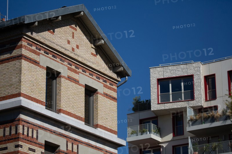 Paris, the new Batignolles neighborhood