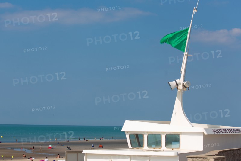 Cucq  Stella Plage (Côte d'Opale), poste de secours