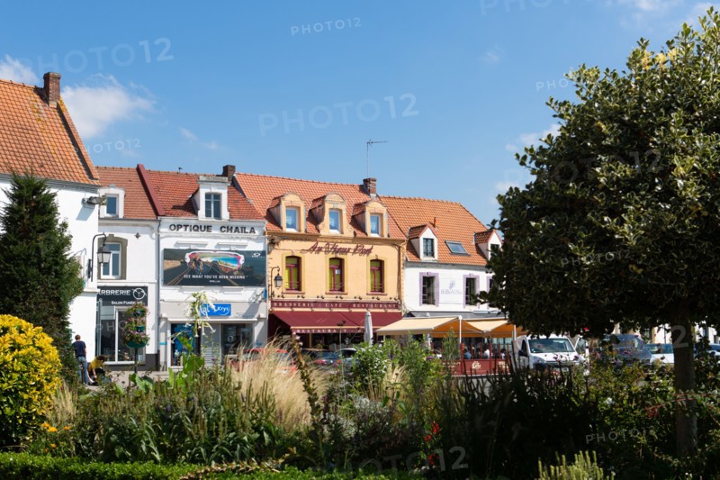 Etaples-sur-Mer, rond point du boulevard Billet