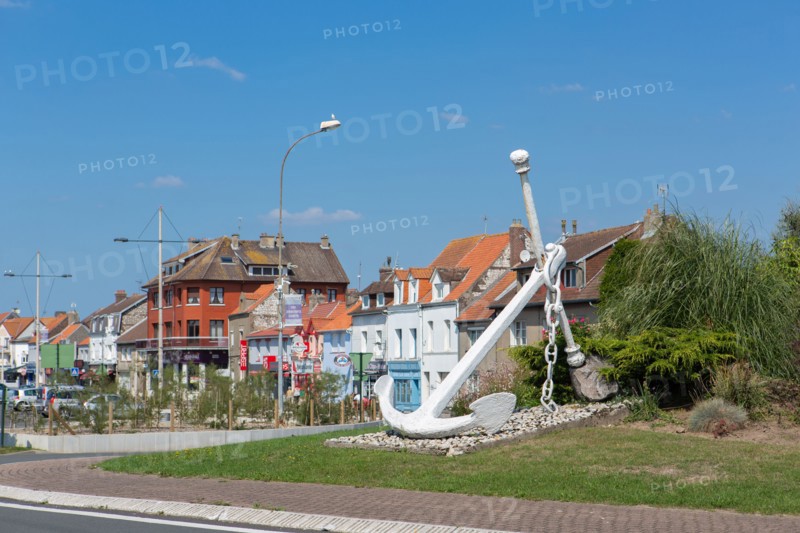 Etaples-sur-Mer, rond point du boulevard Billet