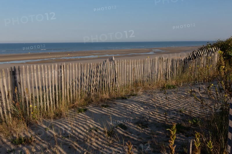 Merlimont Plage, dune on the seafront