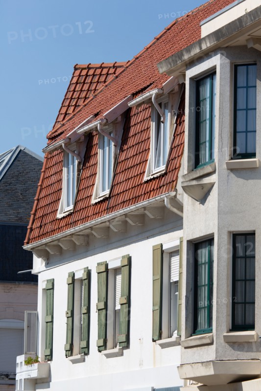 Merlimont Plage, house on the seafront