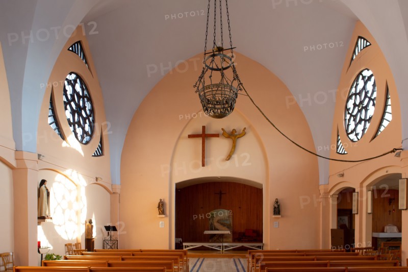 Merlimont Plage, church Notre Dame des Flots