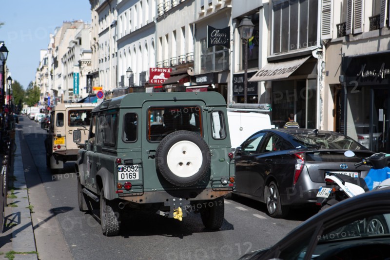 Paris, rue de la Gaite, operation Vigipirate