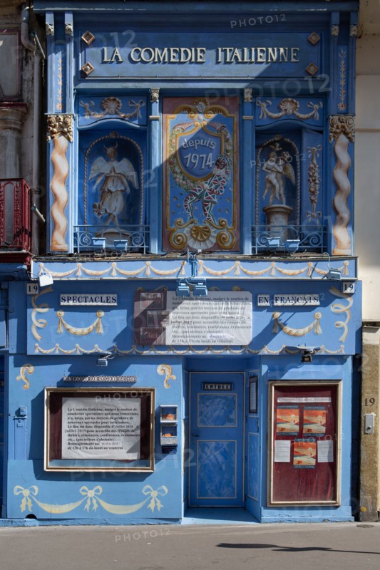 Paris, rue de la Gaité, Théâtre de la Comédie italienne
