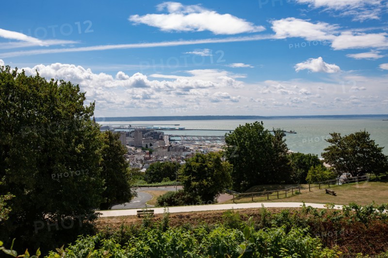Le Havre, hanging gardens, Fort de Sainte Adresse