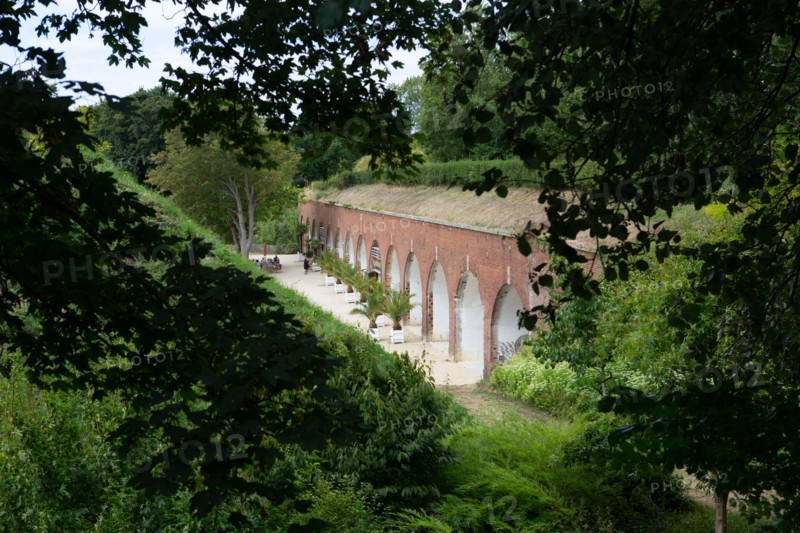 Le Havre, hanging gardens, Fort de Sainte Adresse