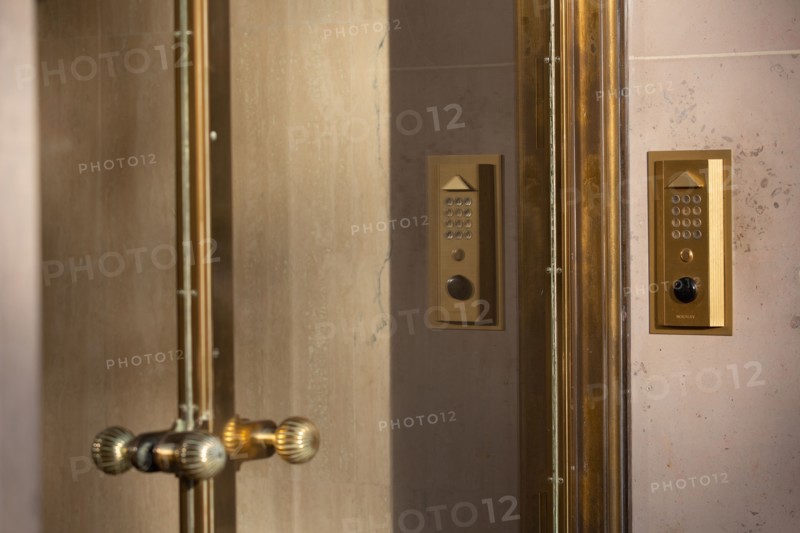 Paris, entry code of a building