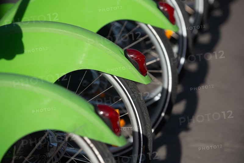 Paris, Velib' station at Sully-Morland