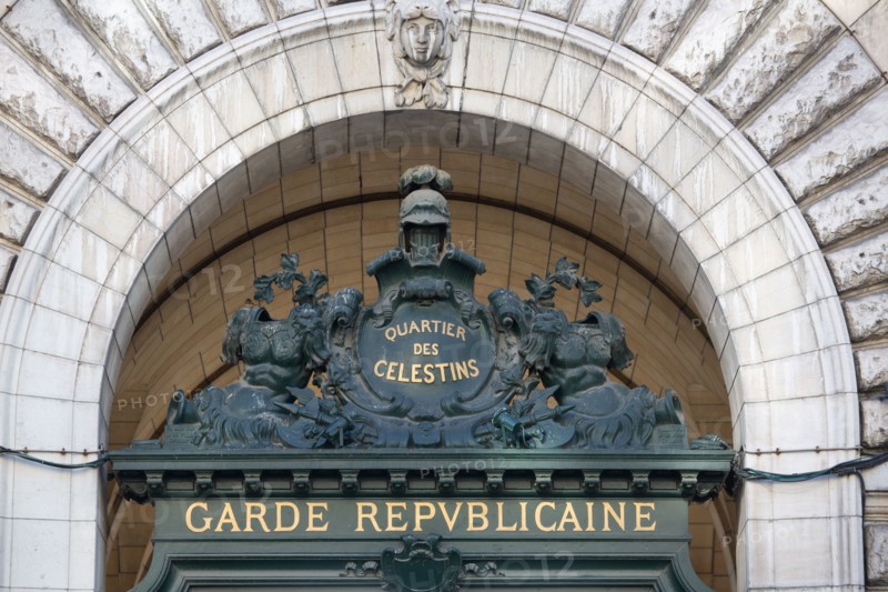 Paris, Barracks of the Garde Républicaine
