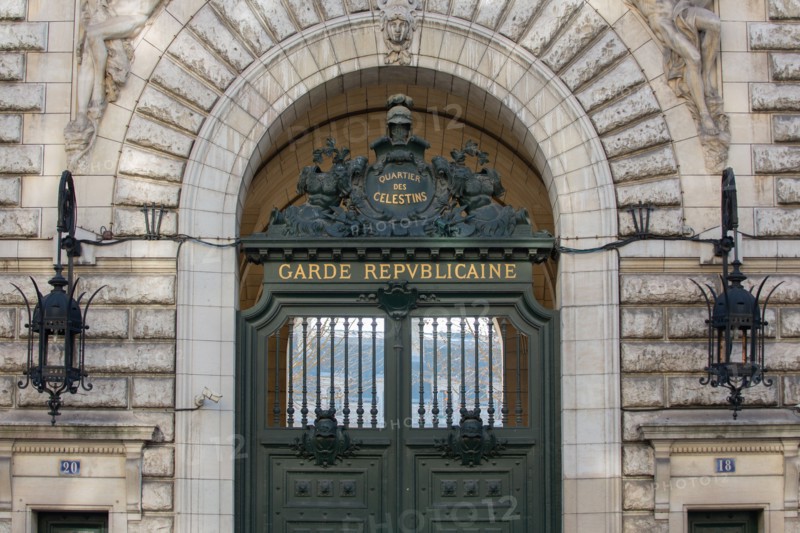 Paris, Caserne de la Garde Républicaine