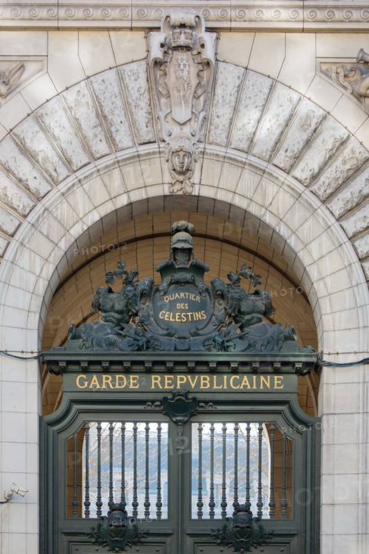 Paris, Caserne de la Garde Républicaine