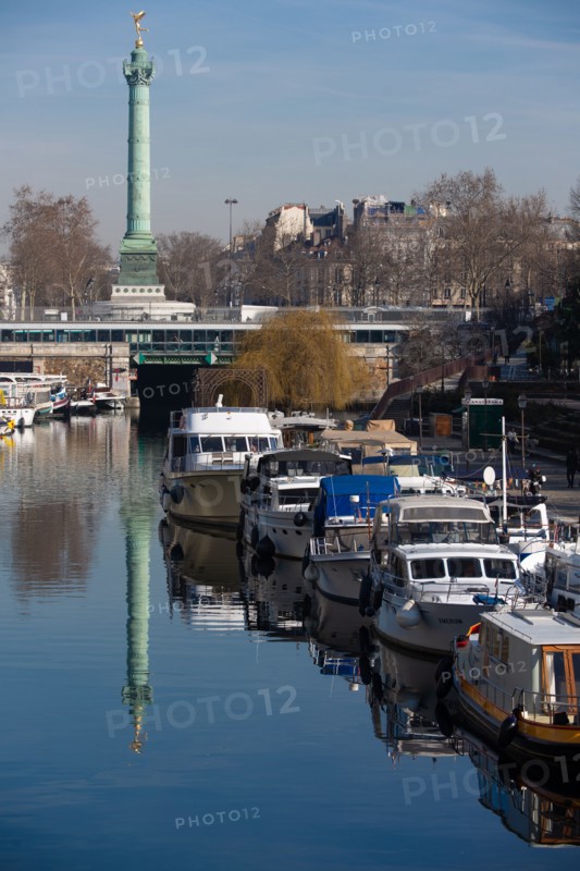 Paris, the Bassin de l'Arsenal