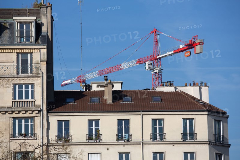 Paris, immeubles du boulevard Bourdon