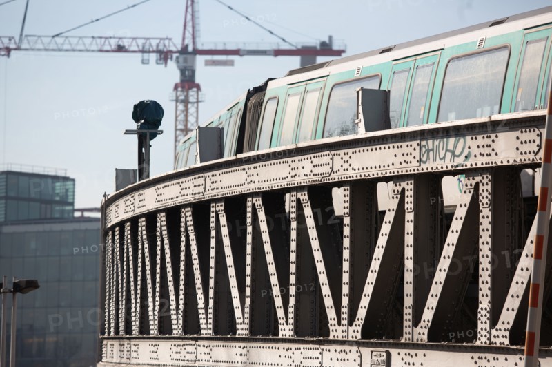 Paris, métro Quai de la Rapée