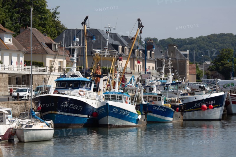 Port en Bessin Huppain, quai baron Gérard