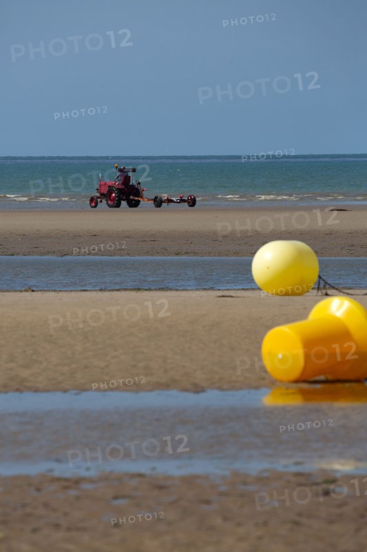 Côte de nacre, landing beaches