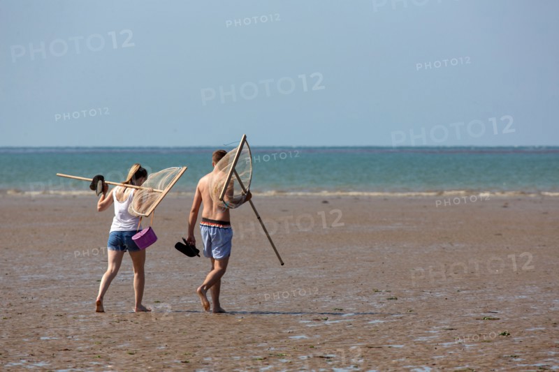 Côte de nacre, landing beaches