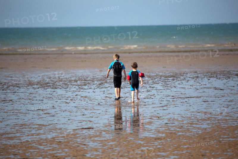 Côte de nacre, landing beaches