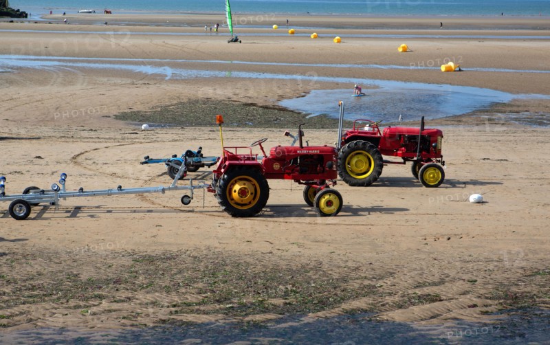 Côte de nacre, landing beaches