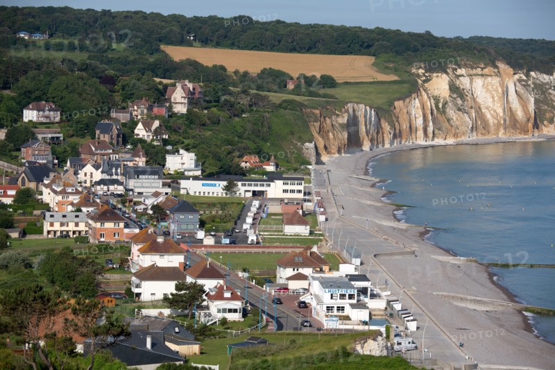Hautot sur Mer, falaises et front de mer