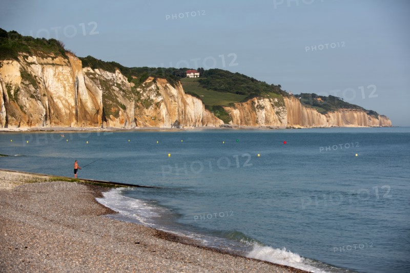 Hautot sur Mer, cliffs and waterfront