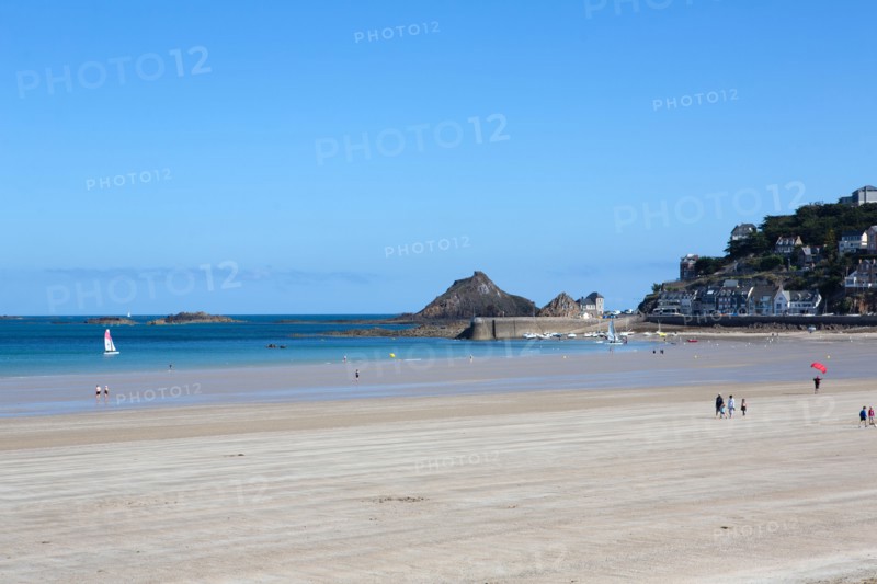 Pleneuf Val André, large beach
