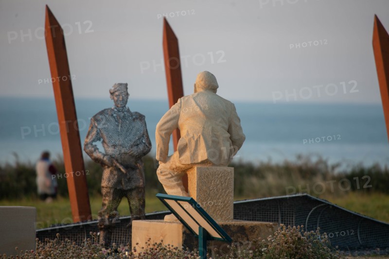 DDay 75 garden, Arromanches les Bains