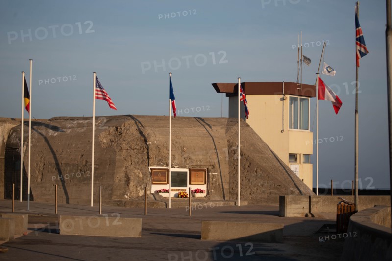 Plaque commemorative du 6 juin 44, Asnelles sur Mer