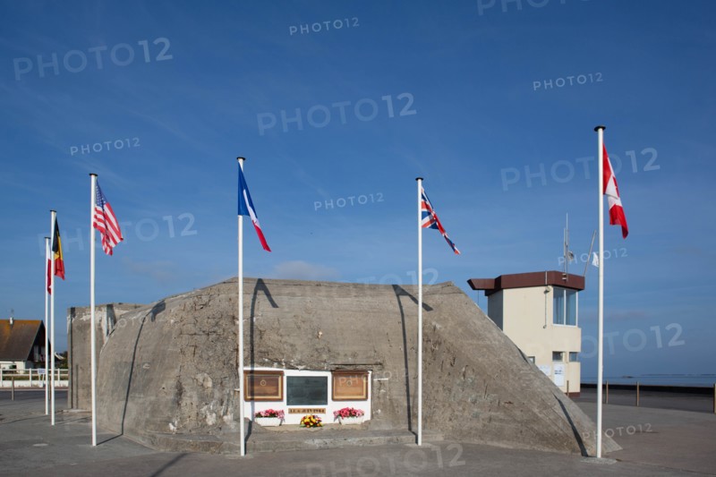 Plaque commemorative du 6 juin 44, Asnelles sur Mer